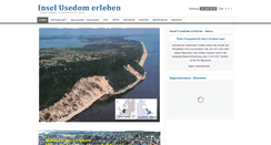 Desktop Screenshot of insel-usedom-erleben.de